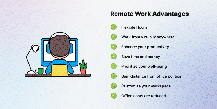 The Advantages of Remote Work