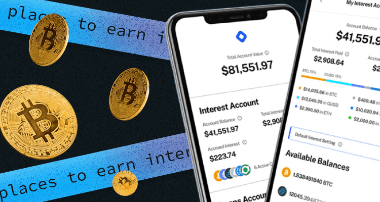 5 places to earn interest on cryptocurrency