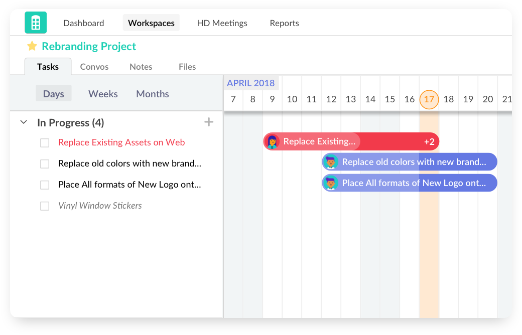 Redbooth is a powerful tool for day-to-day work and team project management