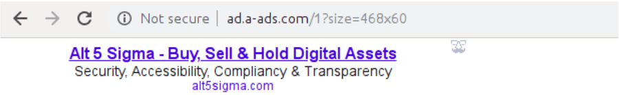 Correct URL example advert