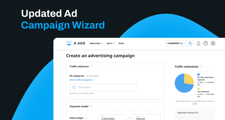 Updated ad campaign wizard. What's new? 